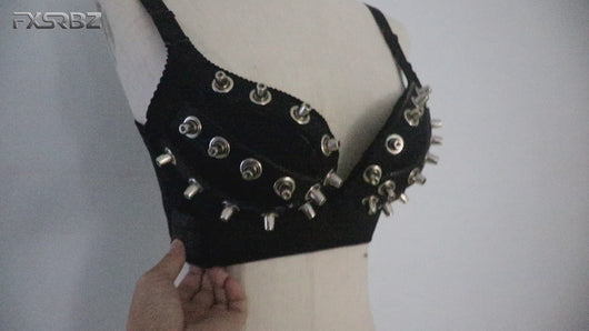 Spike Studded Bra