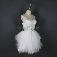 Load image into Gallery viewer, Color LED Dress Fashion Luminous Clothing Ballet LED Short Skirt Costume Glowing Tutu Sexy Lady Dance Light up Clothes
