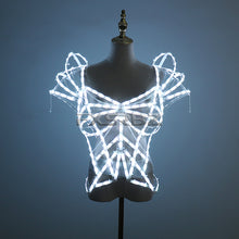 Load image into Gallery viewer, Pixel Smart LED Clothing Bride Sexy LED Cage Corset Luminous Ballet Costume Dancing Party Glowing Clothes
