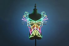 Load image into Gallery viewer, Pixel Smart LED Clothing Bride Sexy LED Cage Corset Luminous Ballet Costume Dancing Party Glowing Clothes
